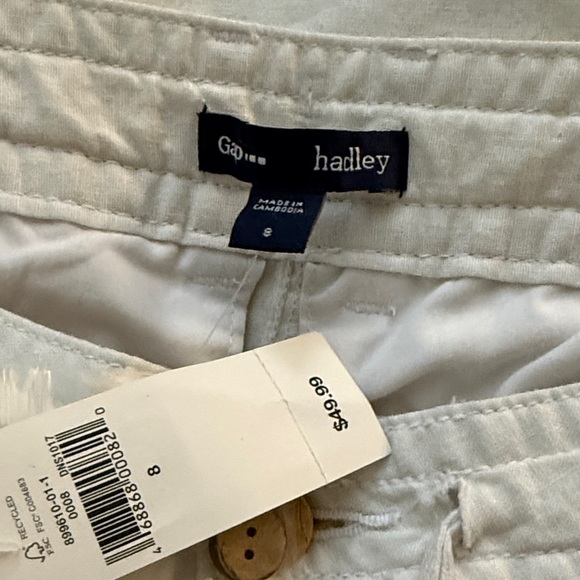 ** Gap Hadley ** women’s white linen pant, size 8, NWT - Picture 4 of 7